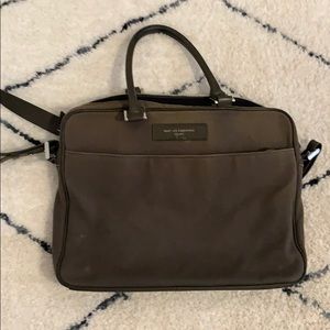 WANT Les Essentials Organic Briefcase in Green